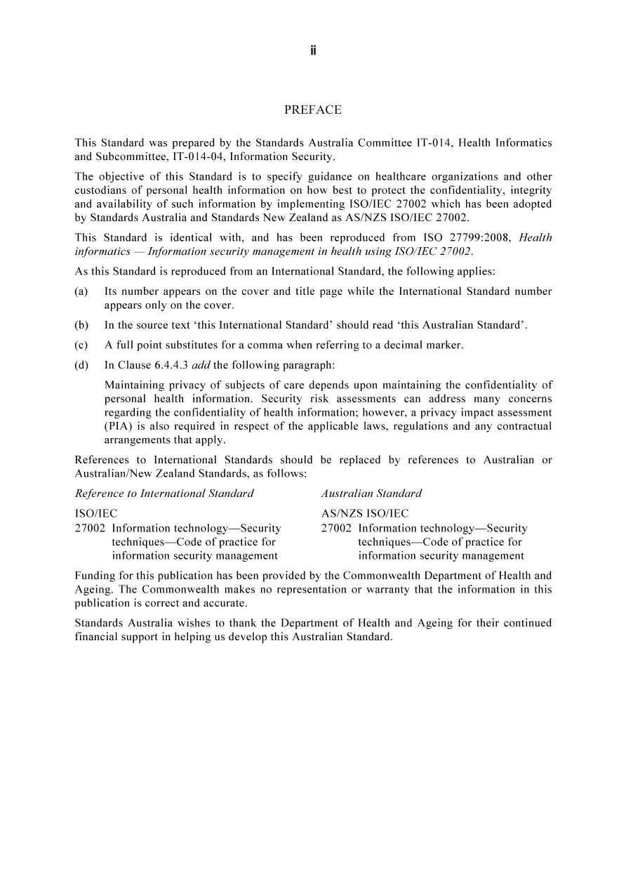 AS ISO 27799-2011 AS ISO 27799-2011 pdf