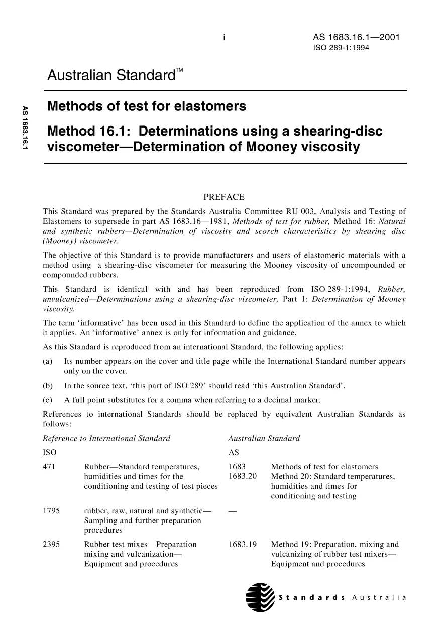 AS 1683.16.1-2001 AS 1683.16.1-2001 pdf