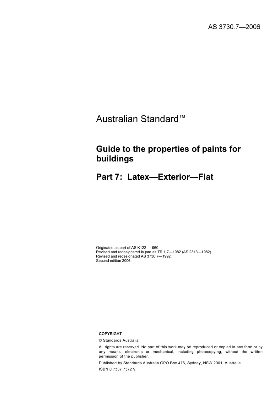 AS 3730.7-2006 AS 3730.7-2006 pdf