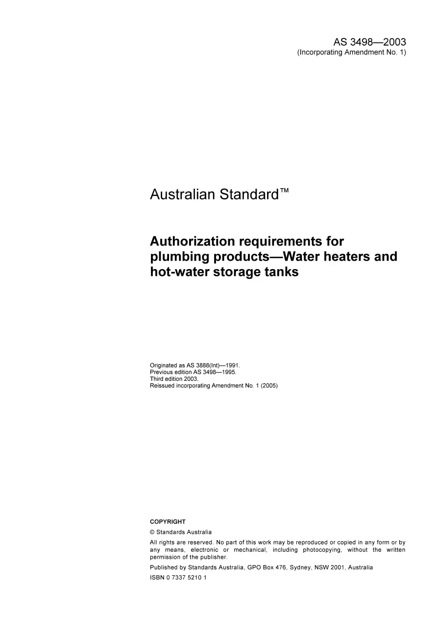 AS 3498-2003 pdf
