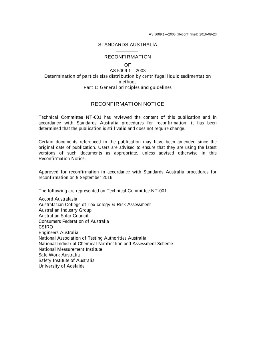 AS 5009.1-2003 AS 5009.1-2003 pdf