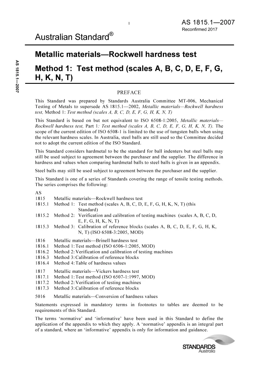 AS 1815.1-2007 AS 1815.1-2007 pdf