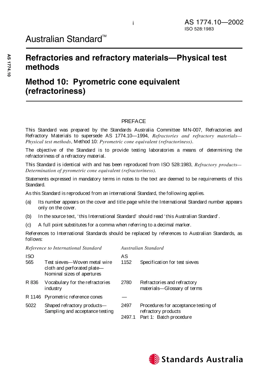 AS 1774.10-2002 AS 1774.10-2002 pdf