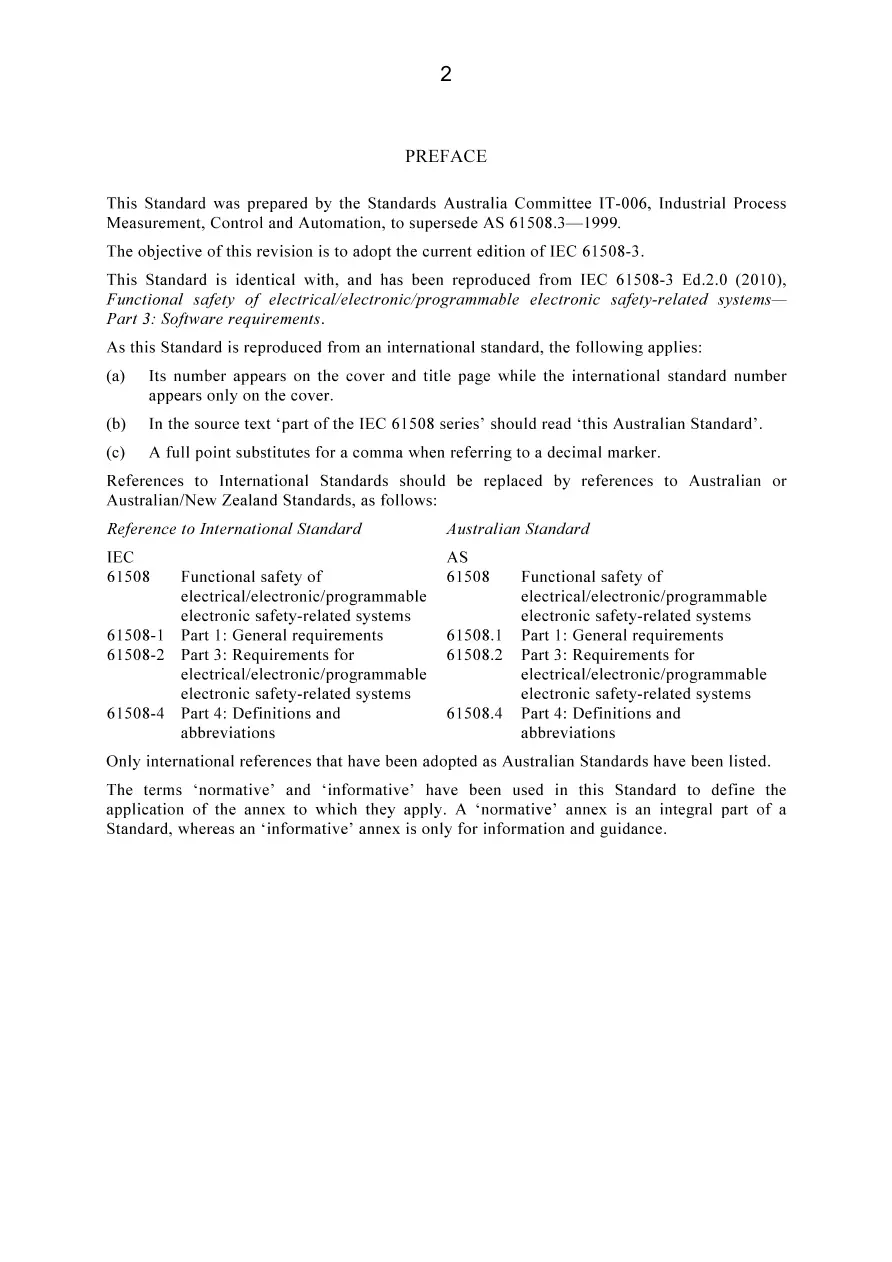 AS 61508.3-2011 pdf