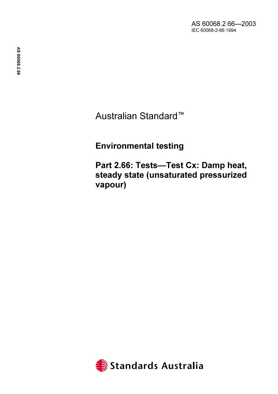 AS 60068.2.66-2003 pdf