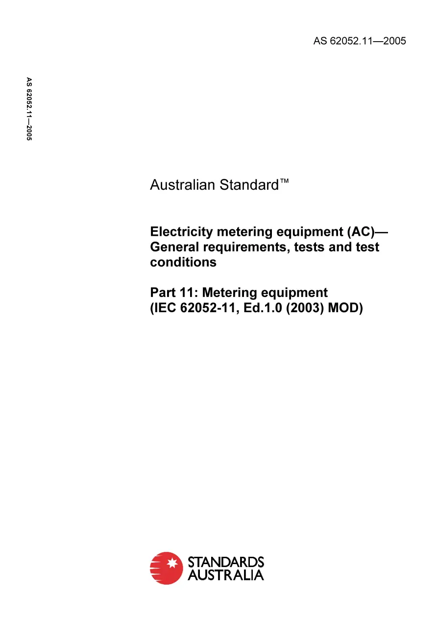 AS 62052.11-2005 AS 62052.11-2005 pdf