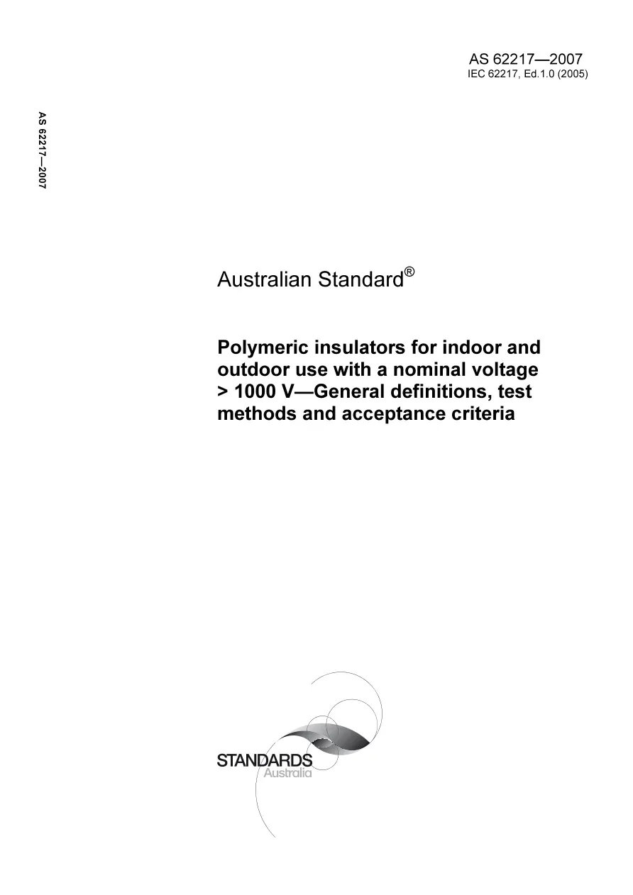 AS 62217-2007 AS 62217-2007 pdf