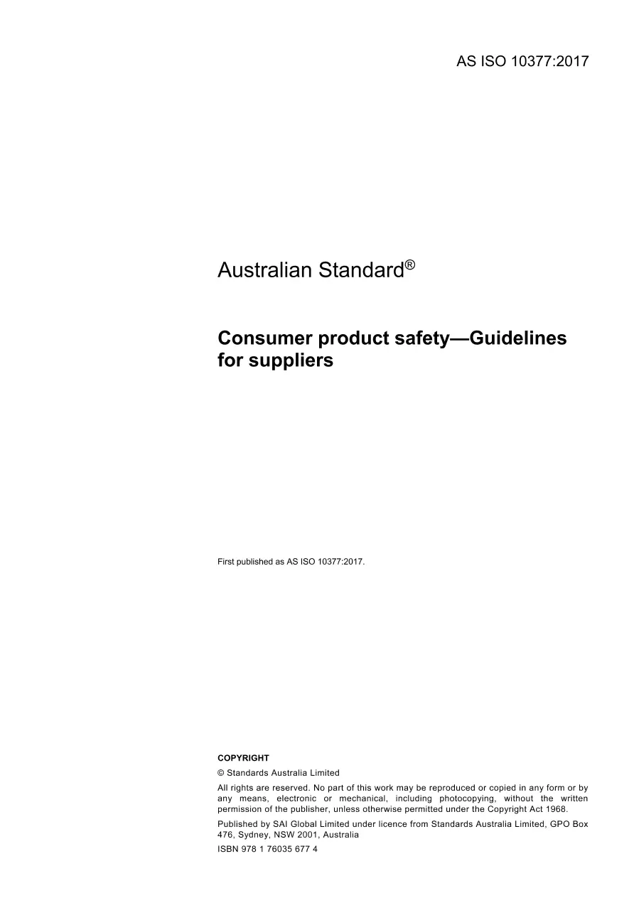 AS ISO 10377:2017 pdf