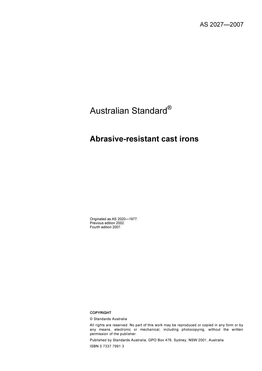 AS 2027-2007 pdf