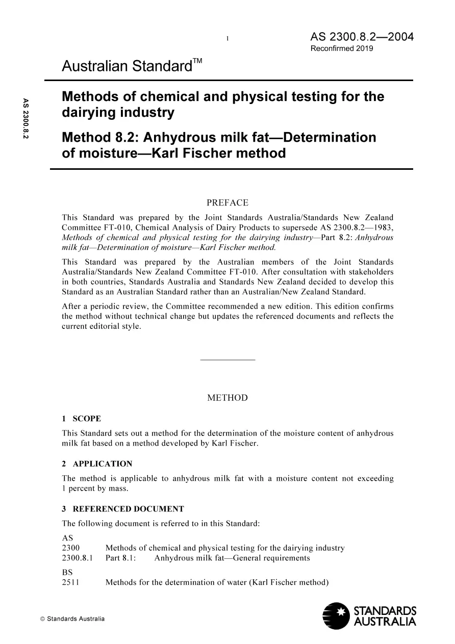 AS 2300.8.2-2004 pdf