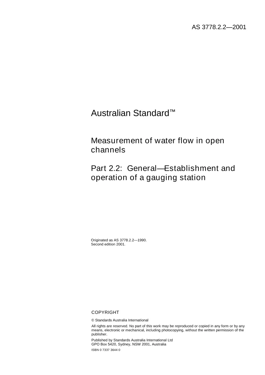 AS 3778.2.2-2001 pdf