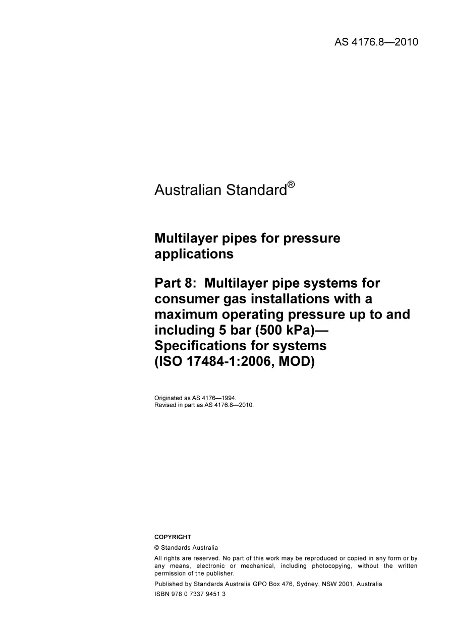 AS 4176.8-2010 AS 4176.8-2010 pdf