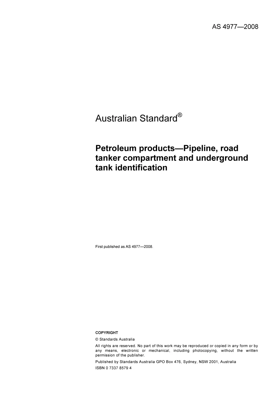 AS 4977-2008 AS 4977-2008 pdf