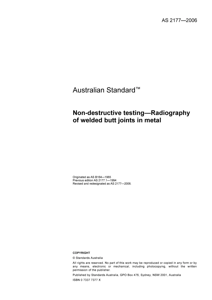 AS 2177-2006 AS 2177-2006 pdf