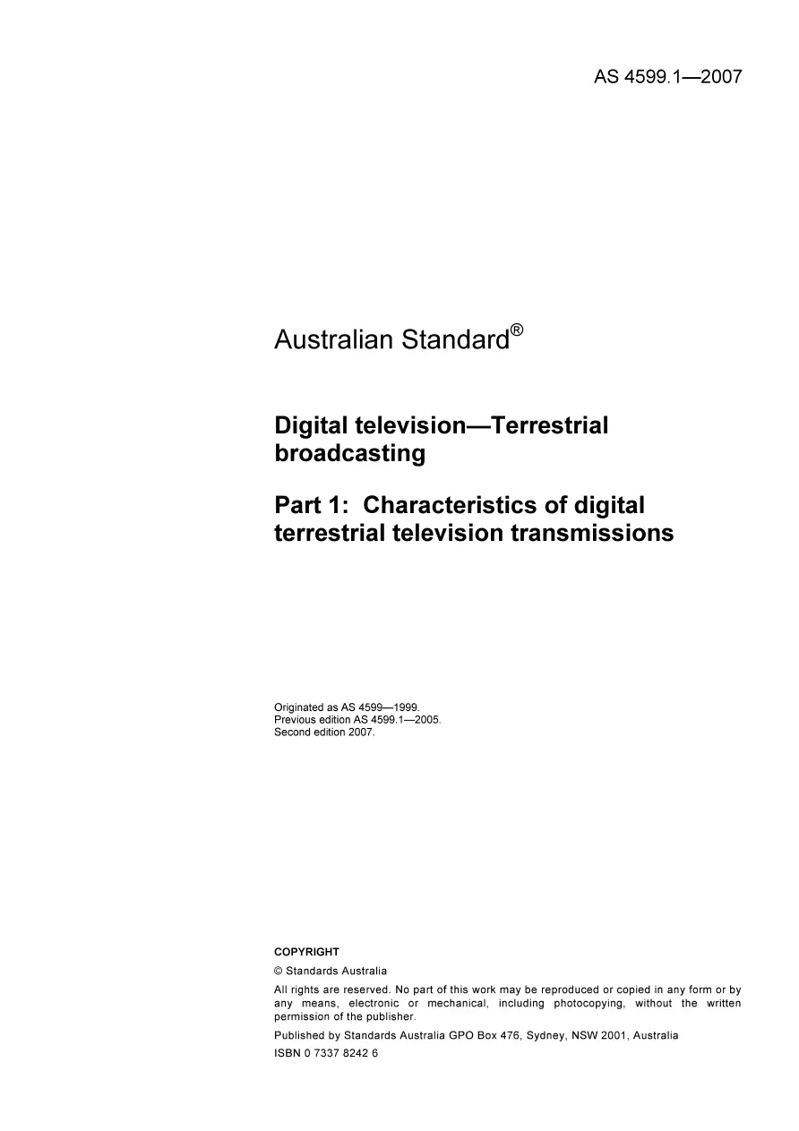 AS 4599.1-2007 AS 4599.1-2007 pdf