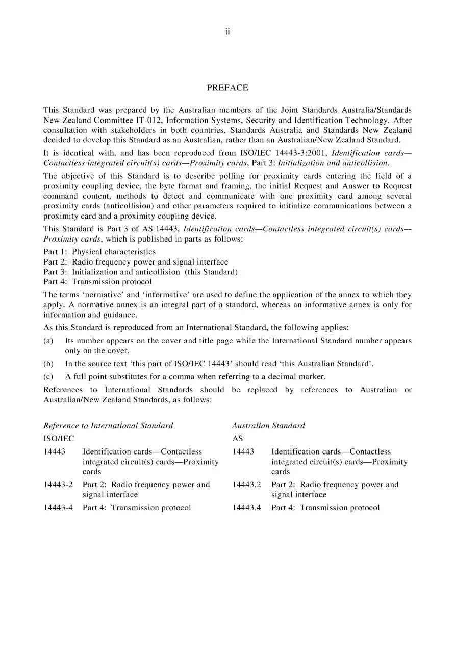 AS 14443.3-2003 AS 14443.3-2003 pdf