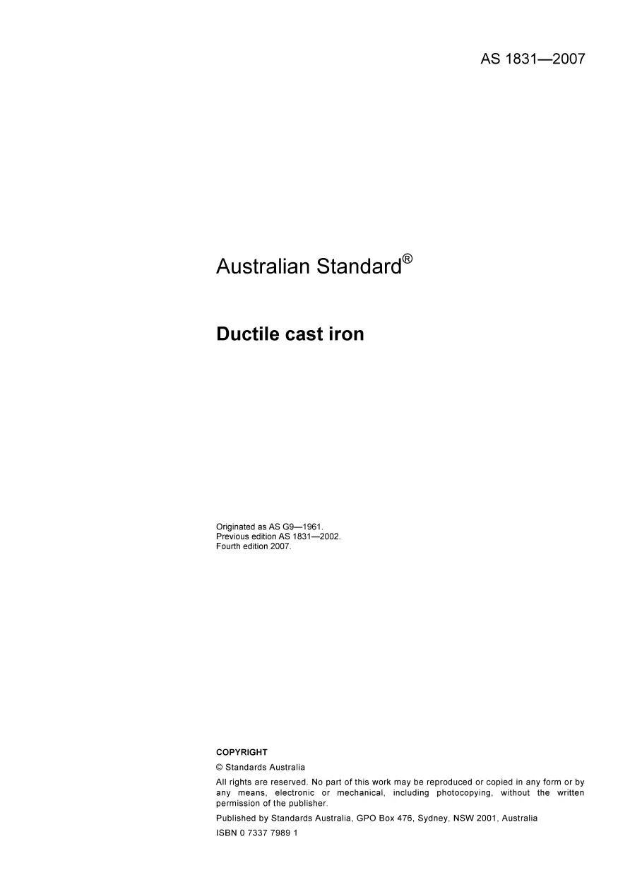 AS 1831-2007 AS 1831-2007 pdf