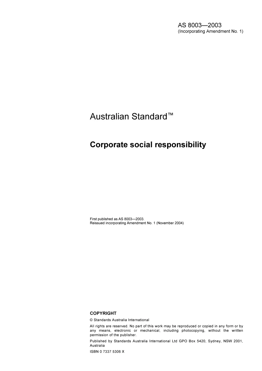 AS 8003-2003 AS 8003-2003 pdf
