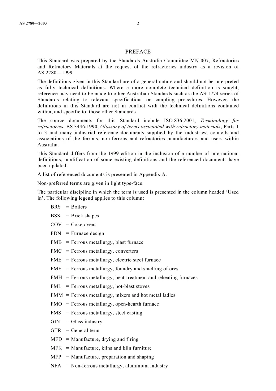 AS 2780-2003 pdf