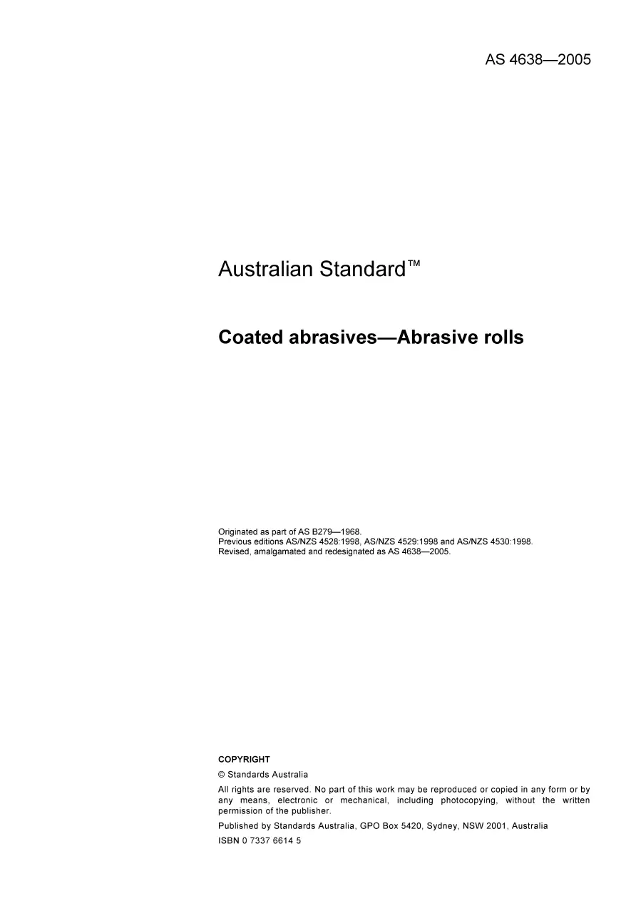 AS 4638-2005 pdf