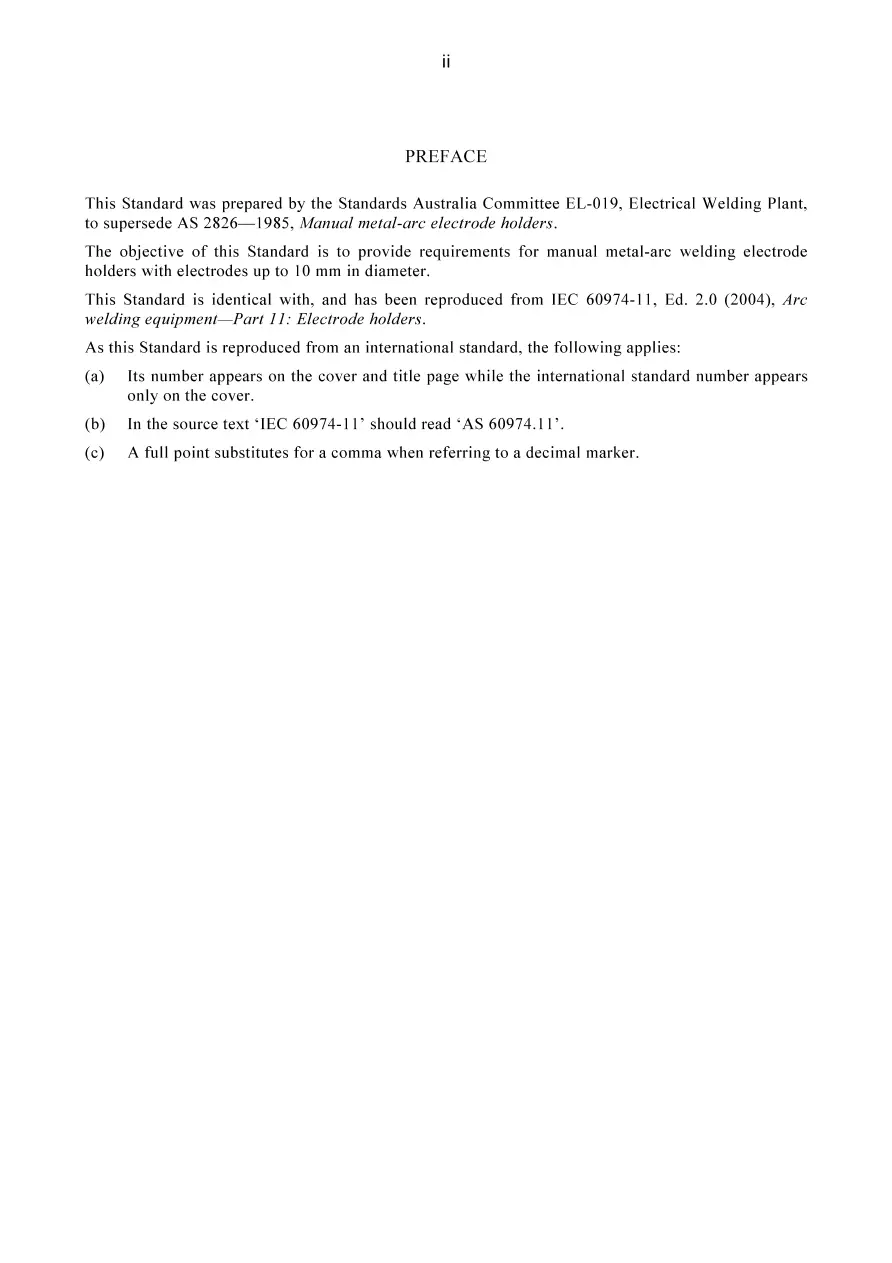 AS 60974.11-2005 pdf