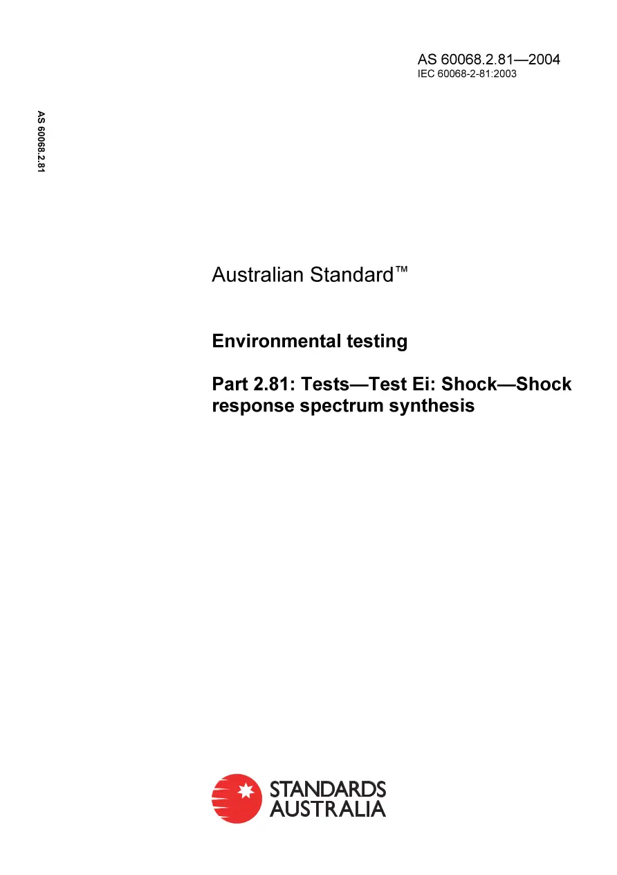 AS 60068.2.81-2004 AS 60068.2.81-2004 pdf
