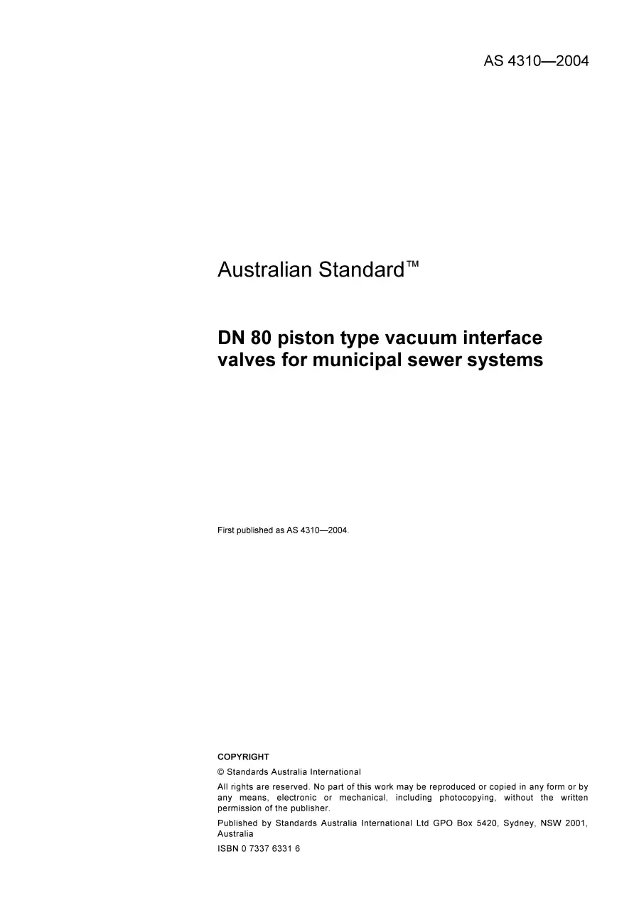 AS 4310-2004 AS 4310-2004 pdf