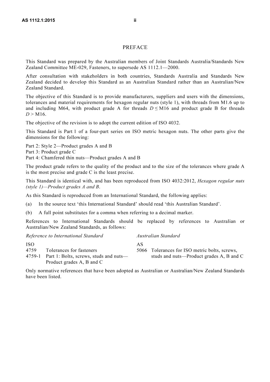 AS 1112.1:2015 AS 1112.1:2015 pdf
