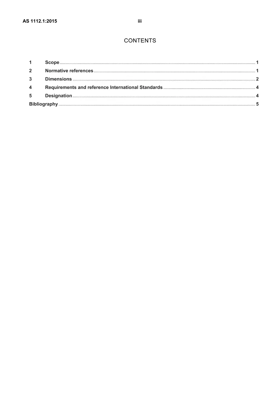 AS 1112.1:2015 AS 1112.1:2015 pdf