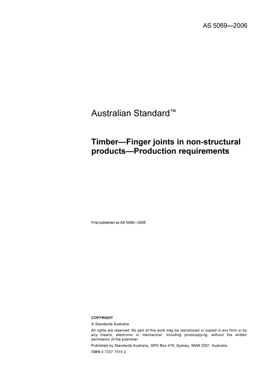 AS 5069-2006 AS 5069-2006 pdf