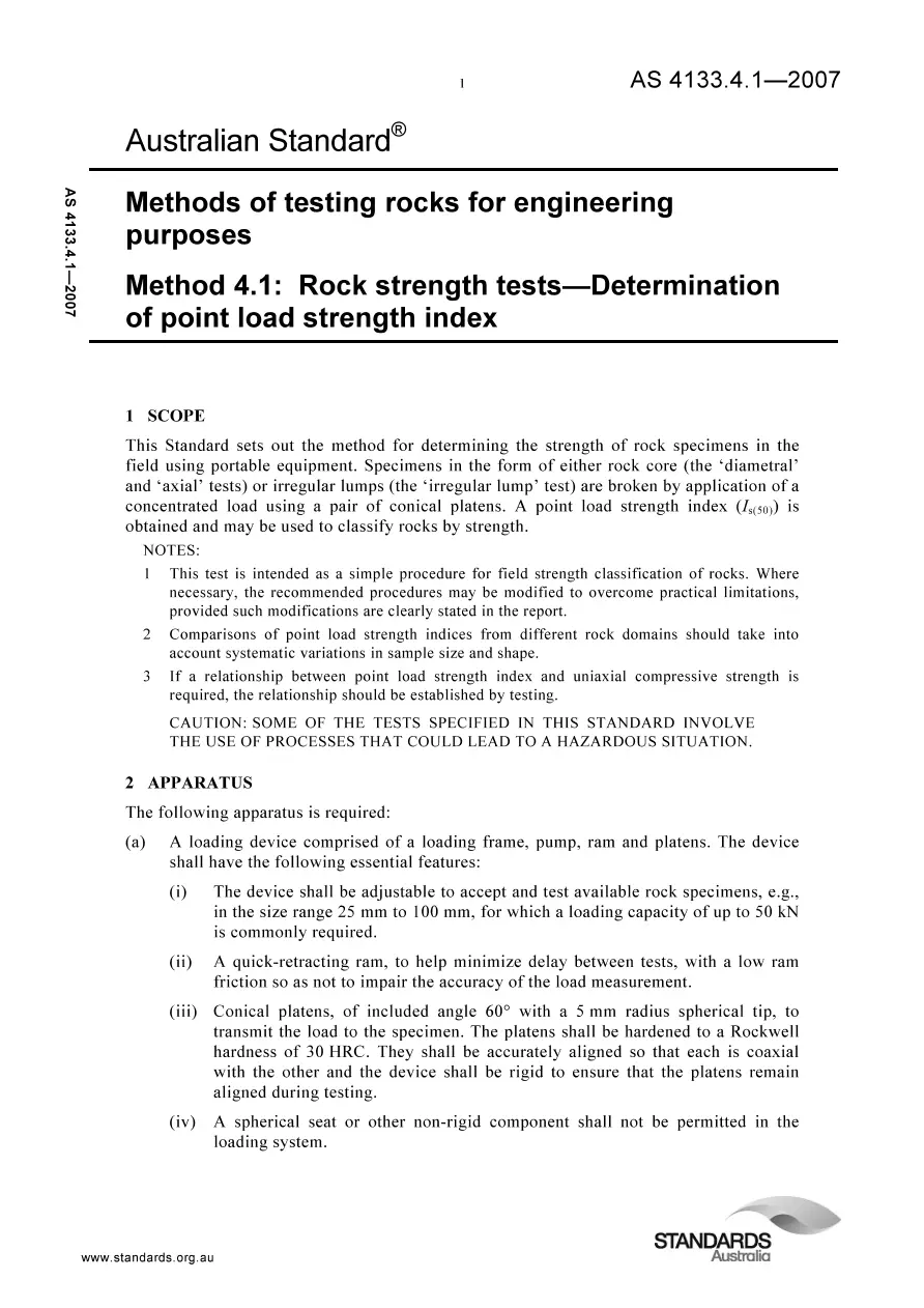 AS 4133.4.1-2007 pdf