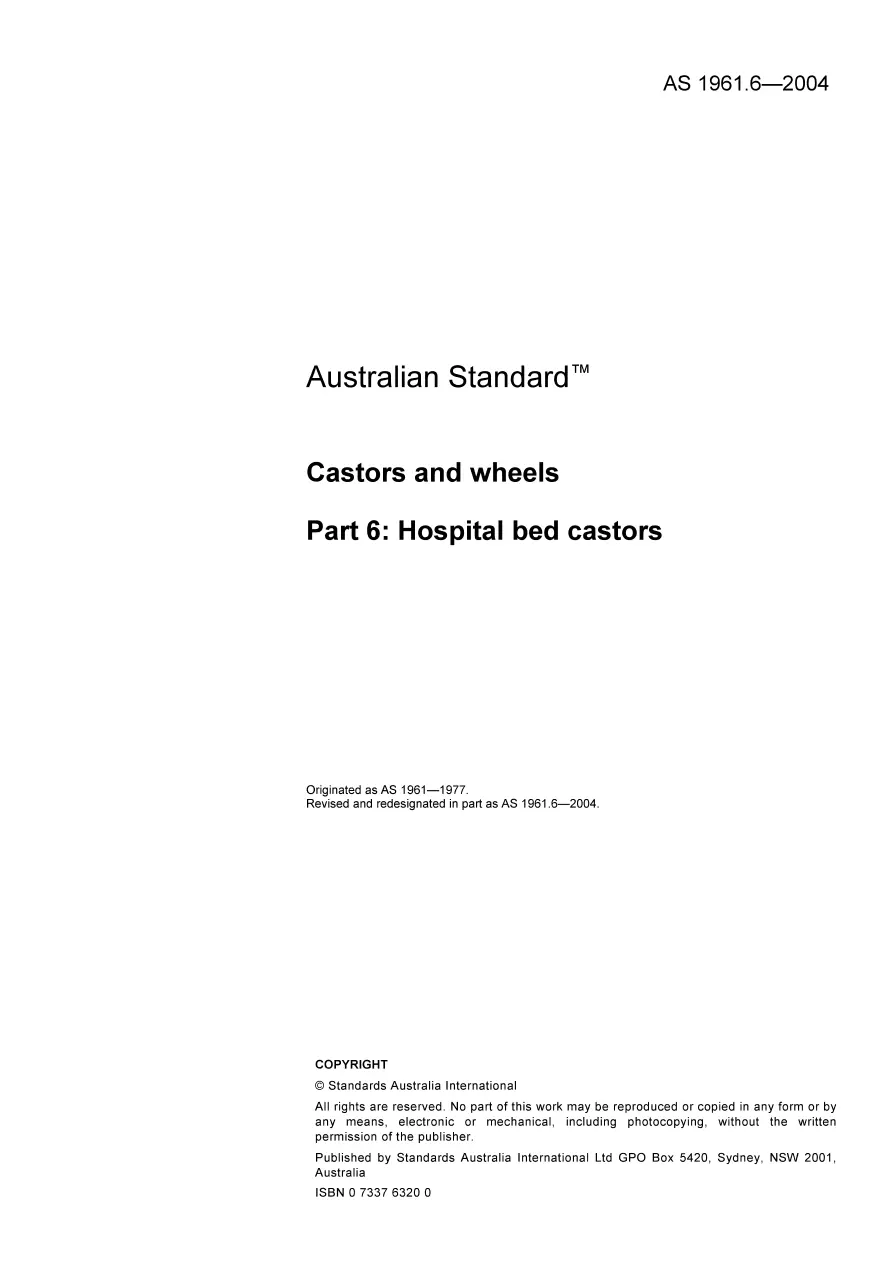 AS 1961.6-2004 AS 1961.6-2004 pdf