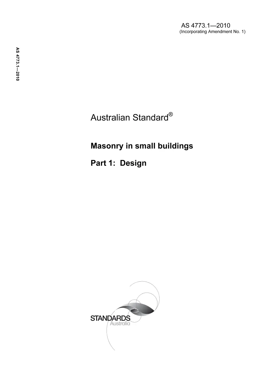 AS 4773.1-2010 pdf