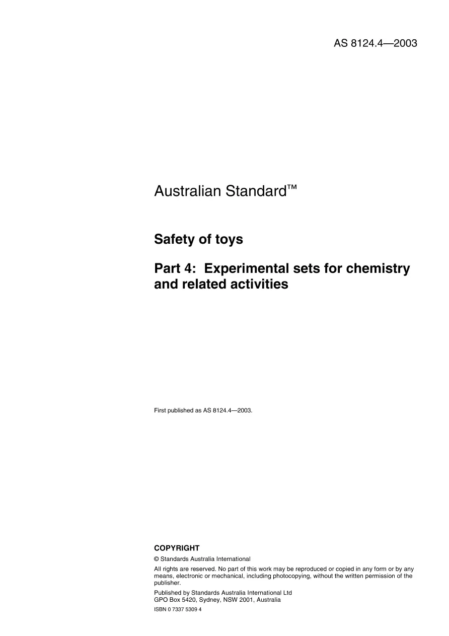 AS 8124.4-2003 pdf