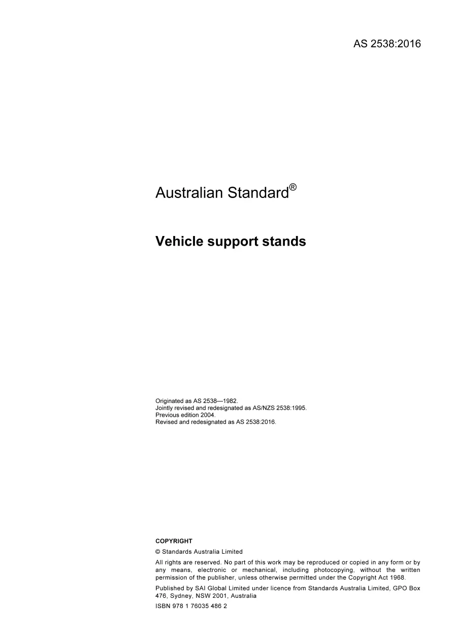AS 2538:2016 AS 2538:2016 pdf