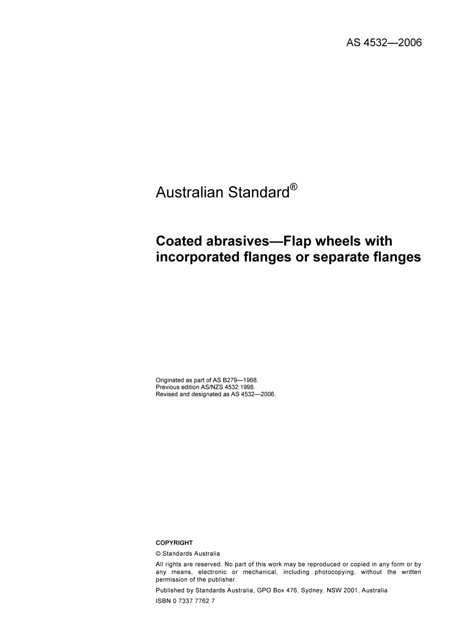 AS 4532-2006 AS 4532-2006 pdf