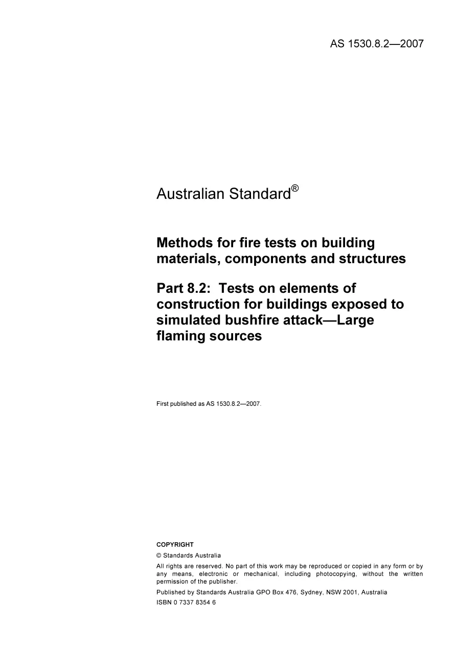 AS 1530.8.2-2007 AS 1530.8.2-2007 pdf