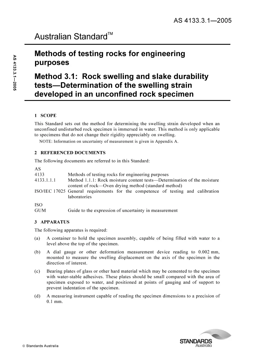 AS 4133.3.1-2005 AS 4133.3.1-2005 pdf