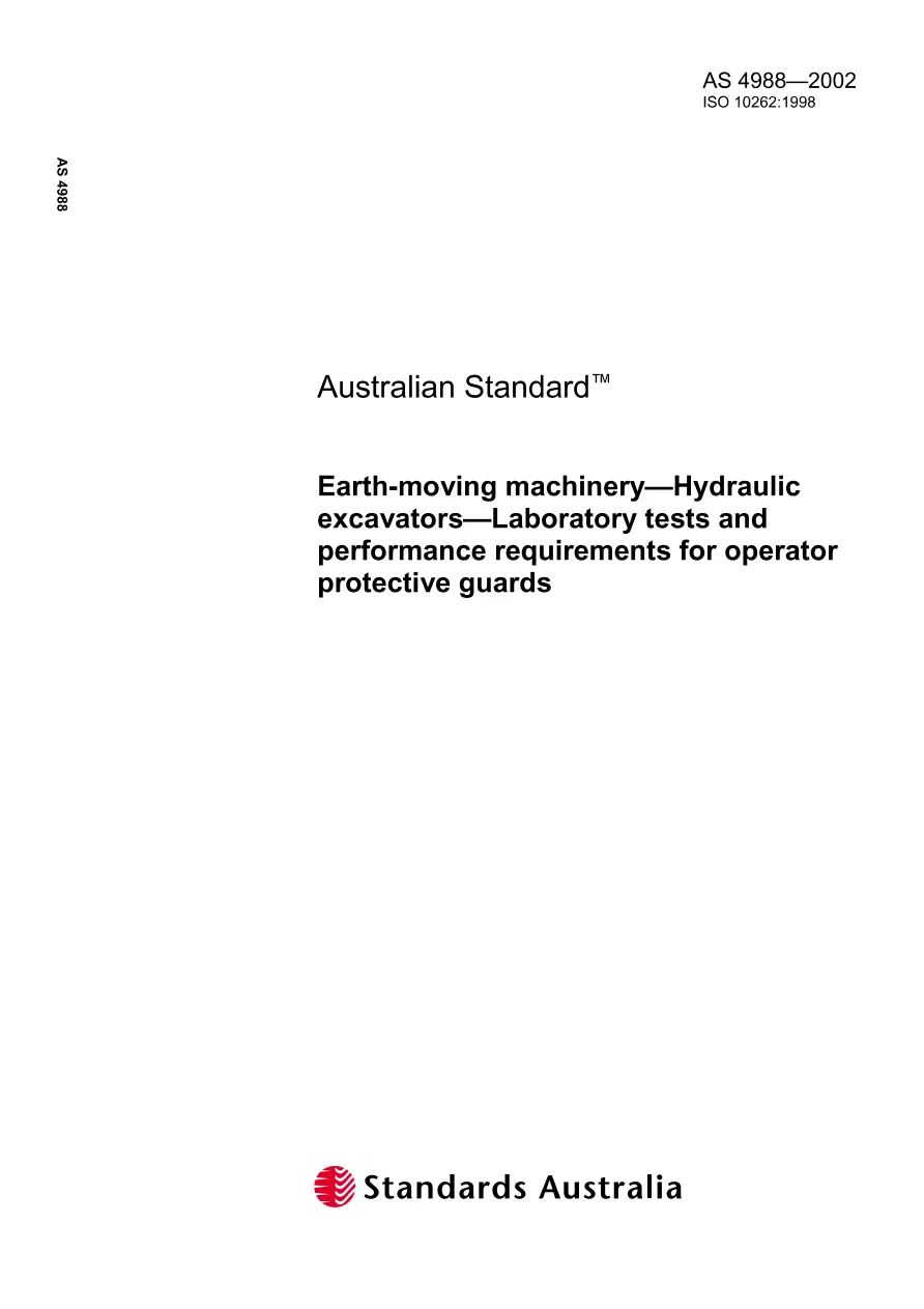 AS 4988-2002 AS 4988-2002 pdf