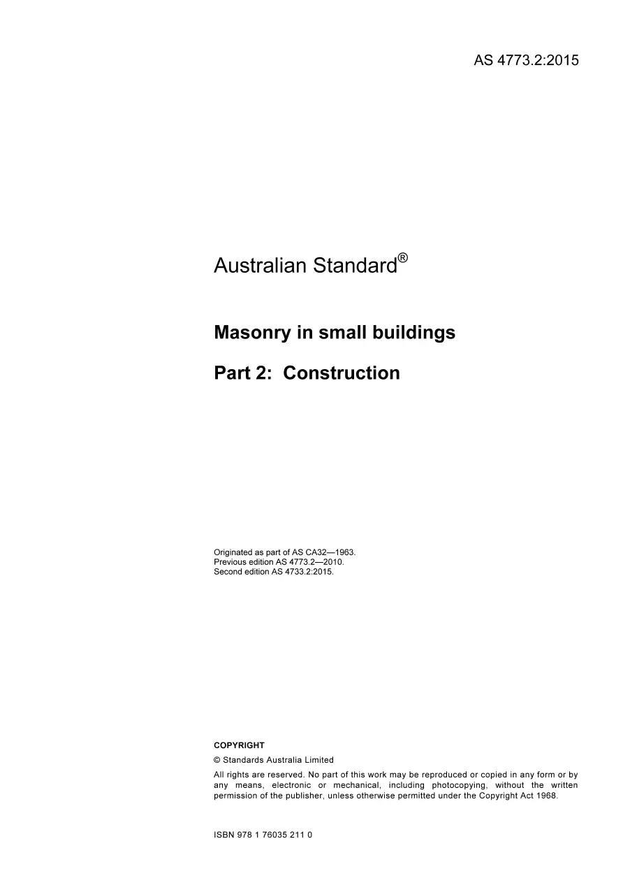 AS 4773.2:2015 AS 4773.2:2015 pdf