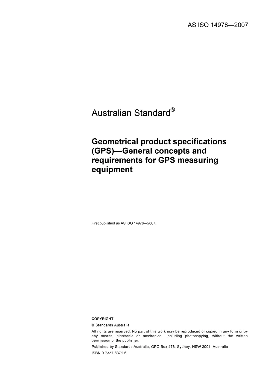 AS ISO 14978-2007 pdf