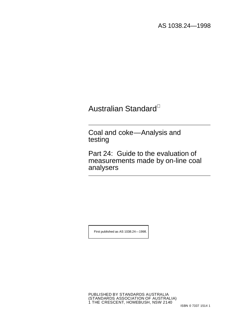 AS 1038.24-1998 AS 1038.24-1998 pdf