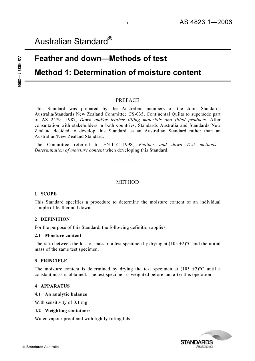 AS 4823.1-2006 pdf
