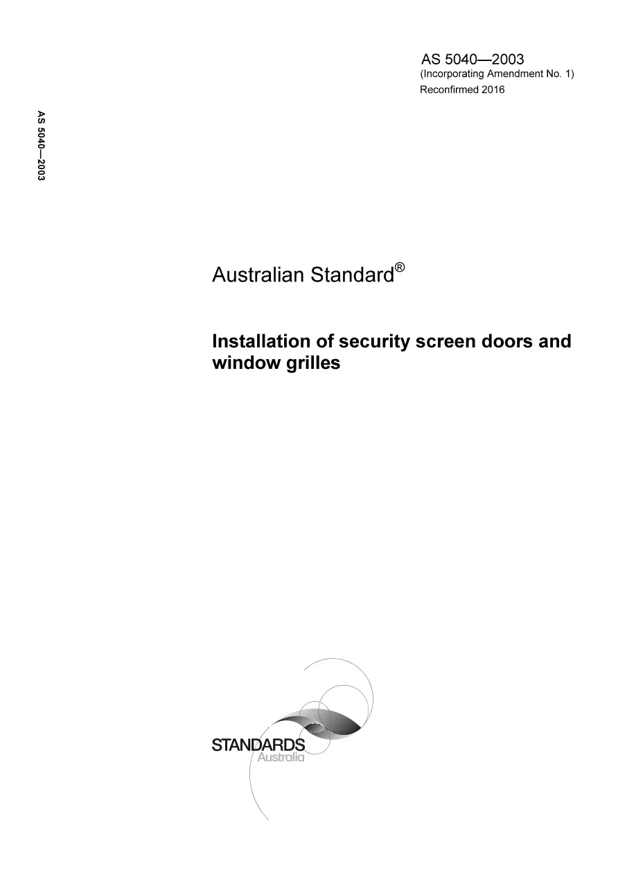 AS 5040-2003 AS 5040-2003 pdf