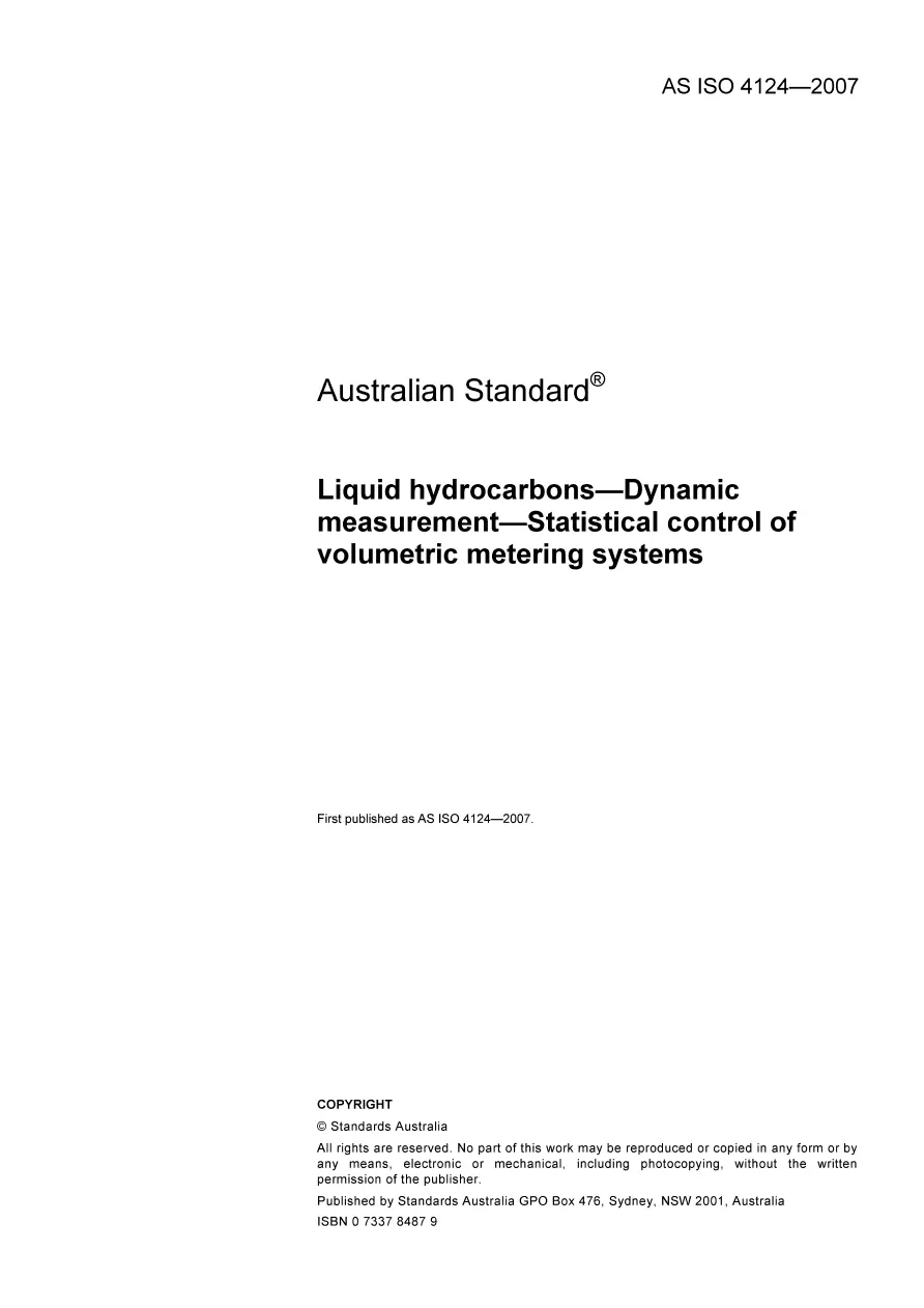 AS ISO 4124-2007 AS ISO 4124-2007 pdf