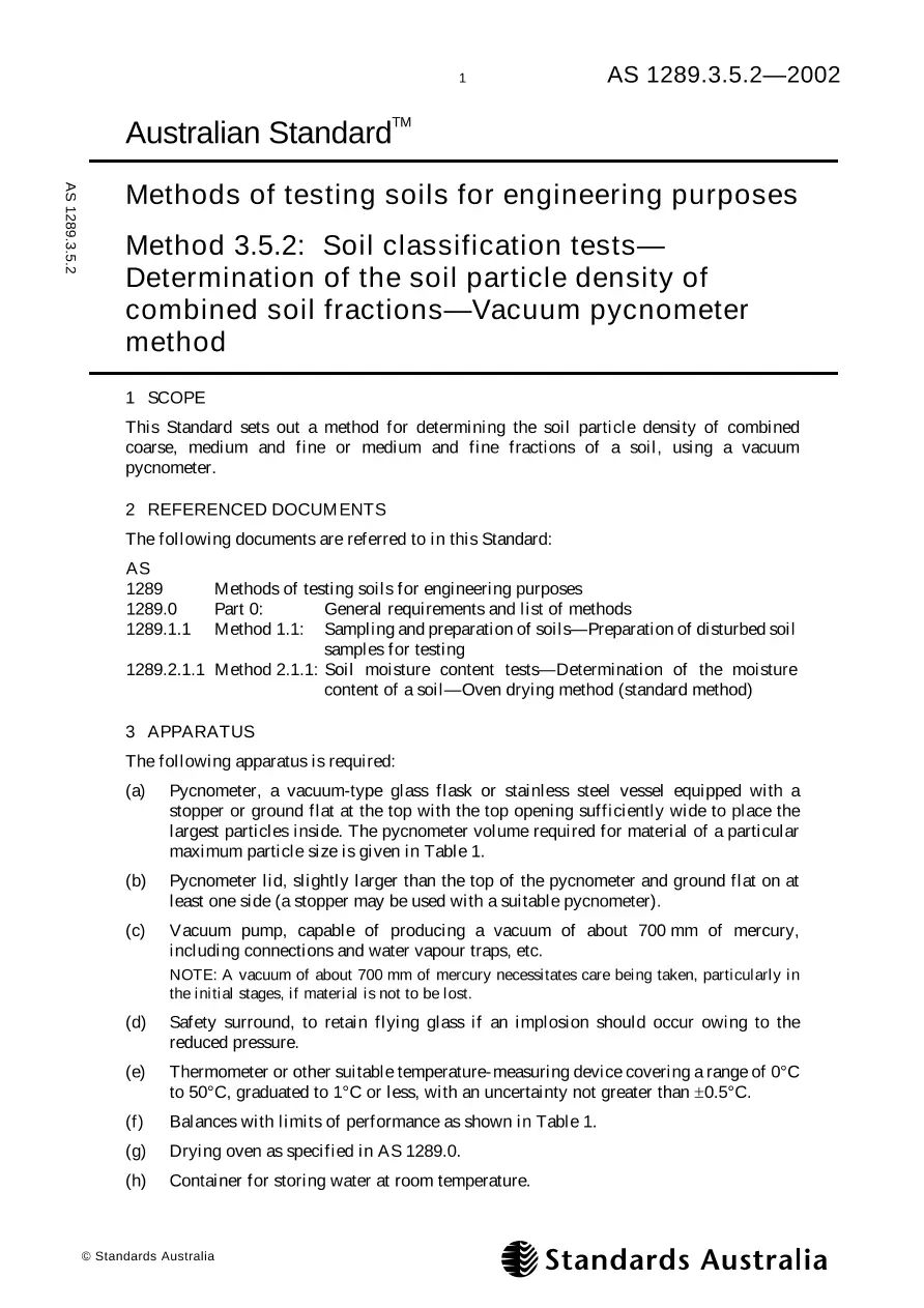AS 1289.3.5.2-2002 AS 1289.3.5.2-2002 pdf