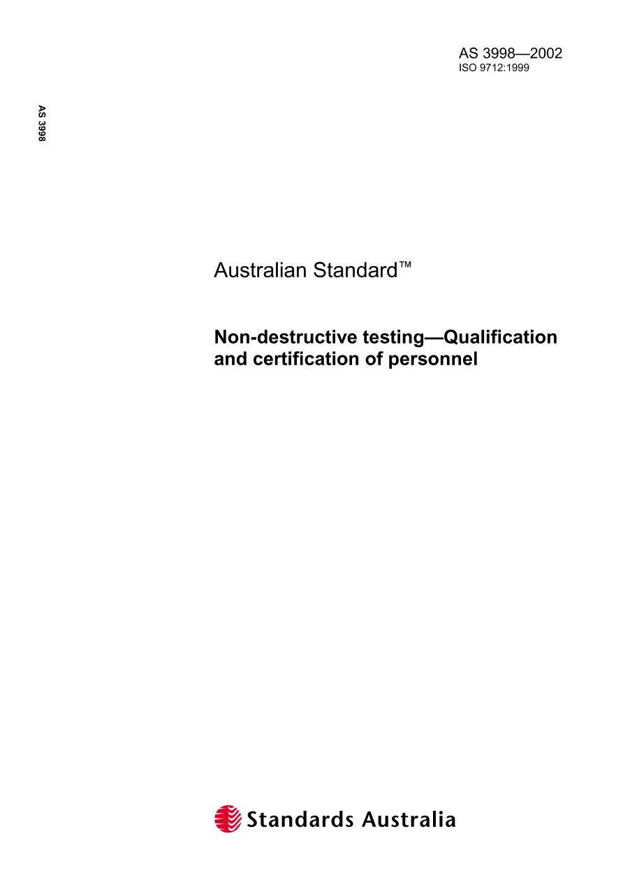 AS 3998-2002 AS 3998-2002 pdf
