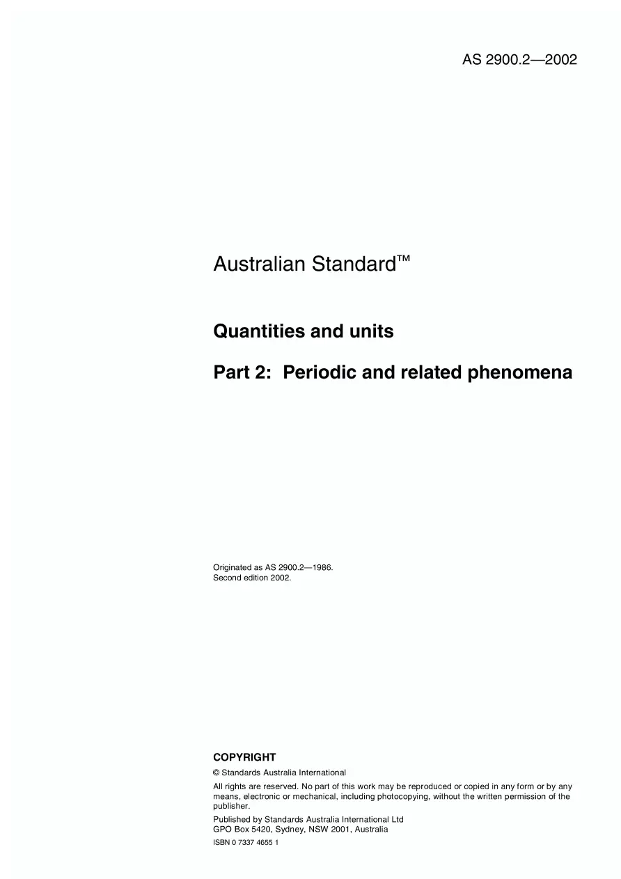 AS 2900.2-2002 pdf