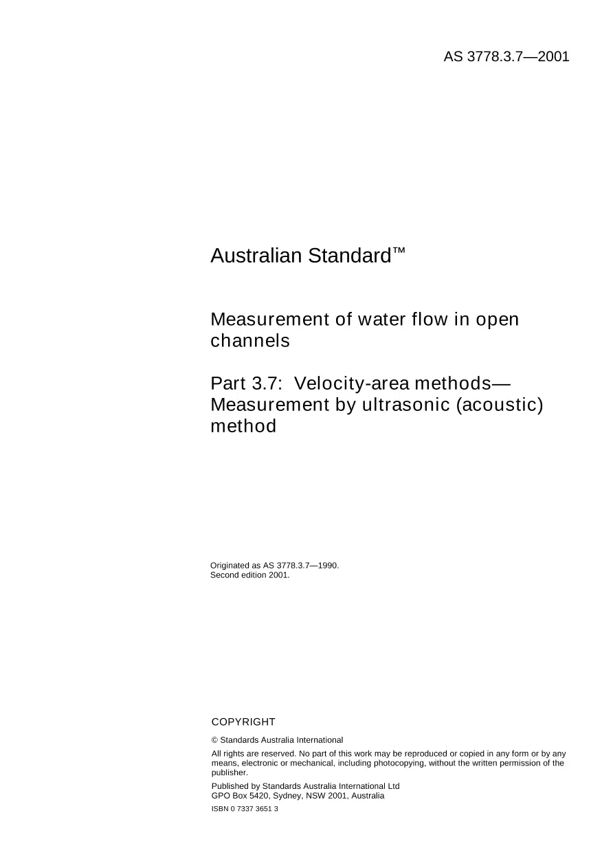 AS 3778.3.7-2001 AS 3778.3.7-2001 pdf