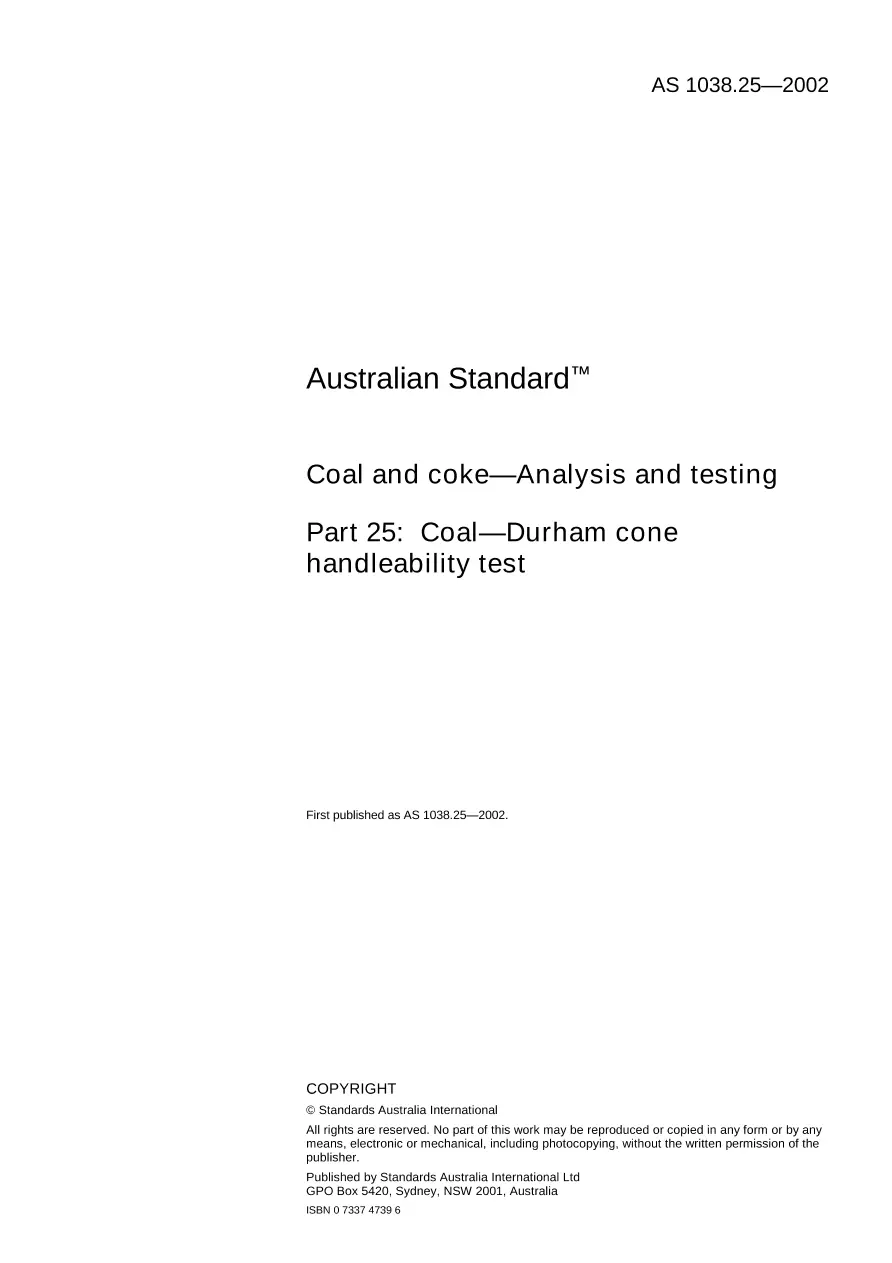 AS 1038.25-2002 pdf